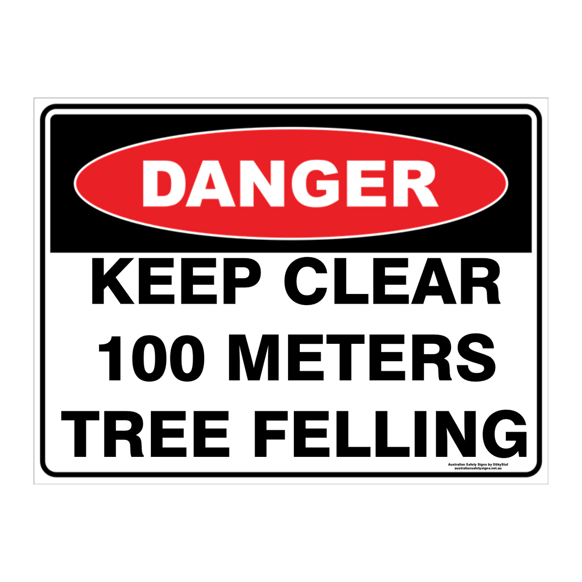 Danger Custom Text Sign
