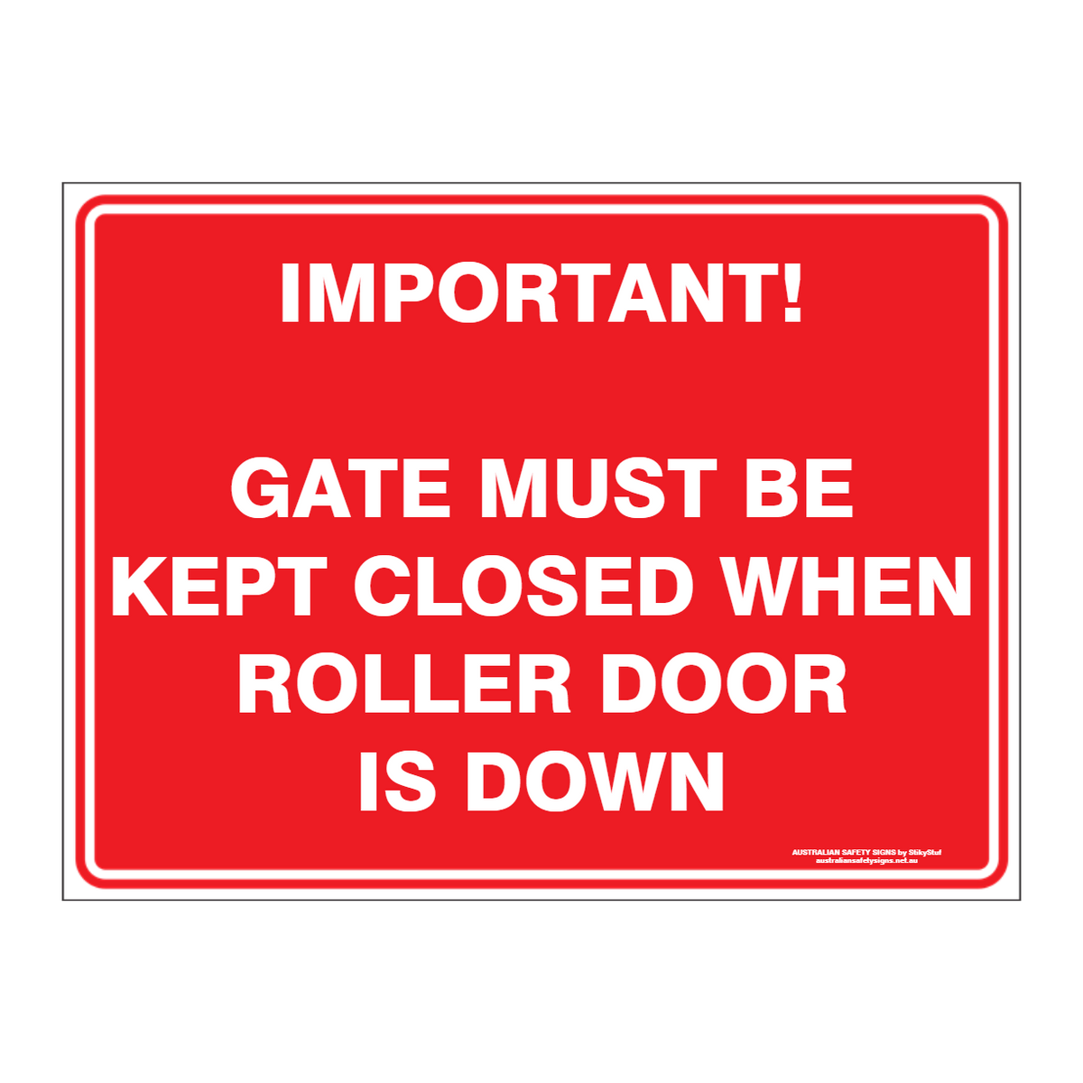 Custom general sign