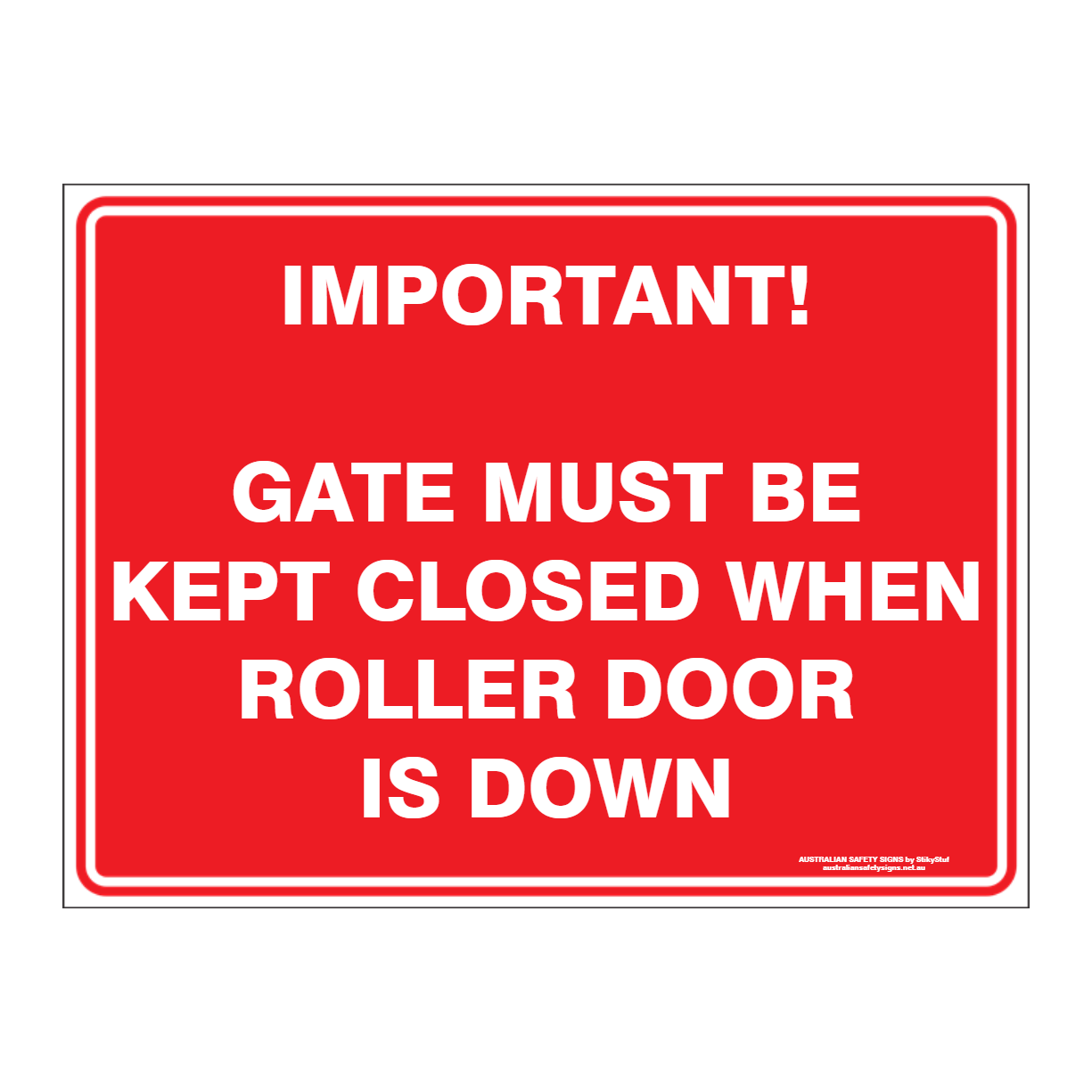 Custom general sign