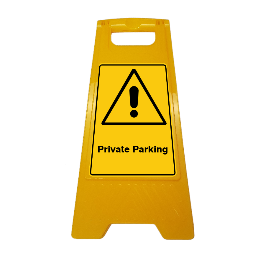 New CUSTOM Your Text Here A-Frame Floor Stand