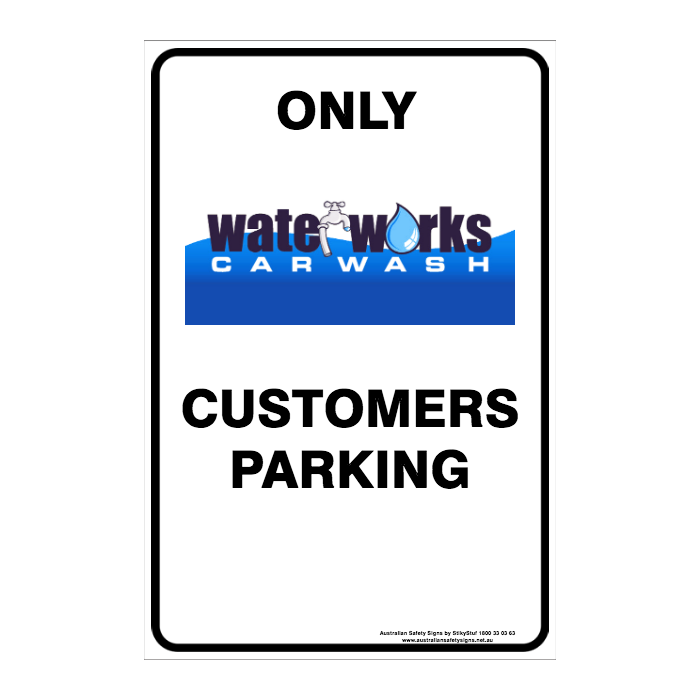 CUSTOM PARKING SIGN