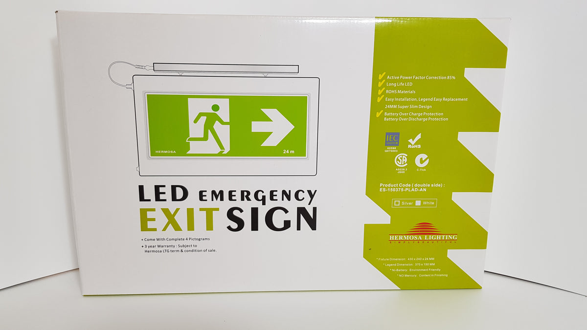 LED Emergency Exit Sign