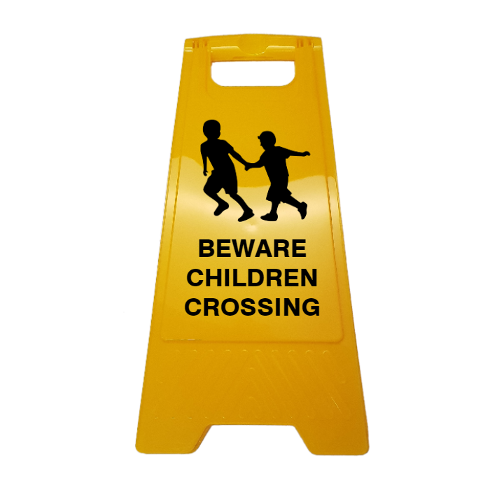 New CUSTOM Your Text Here A-Frame Floor Stand