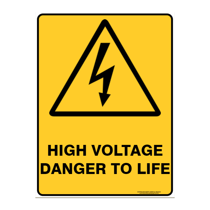 Warning Custom Text Sign