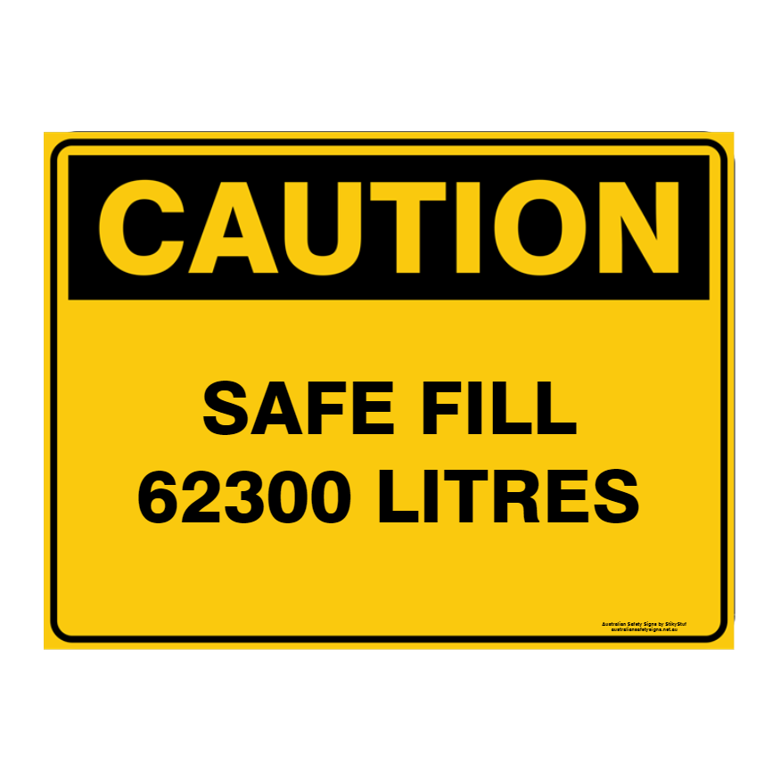 Custom Text Caution Sign
