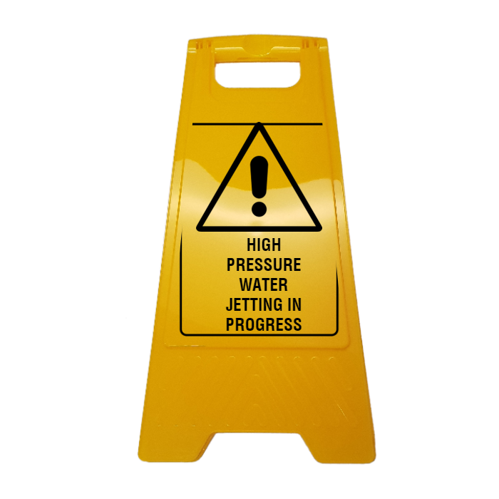 New CUSTOM Your Text Here A-Frame Floor Stand