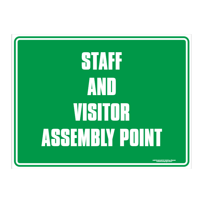 Custom Text Emergency Sign