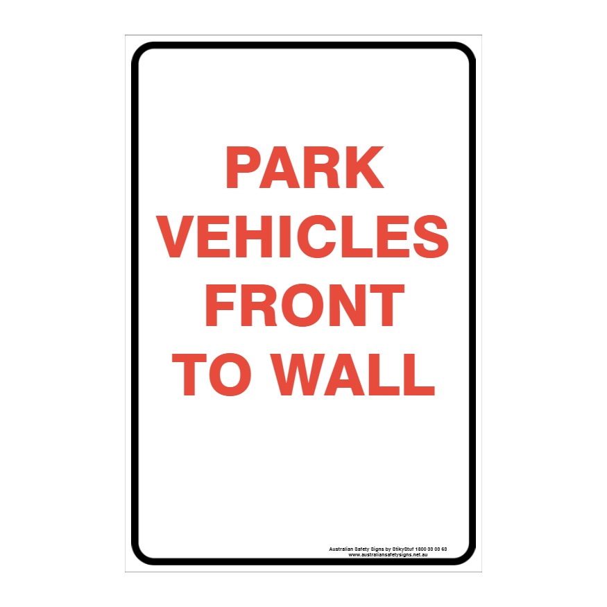 CUSTOM PARKING SIGN