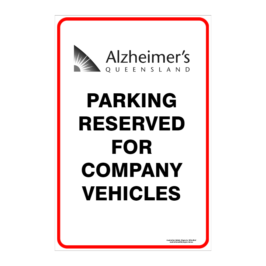 CUSTOM PARKING SIGN