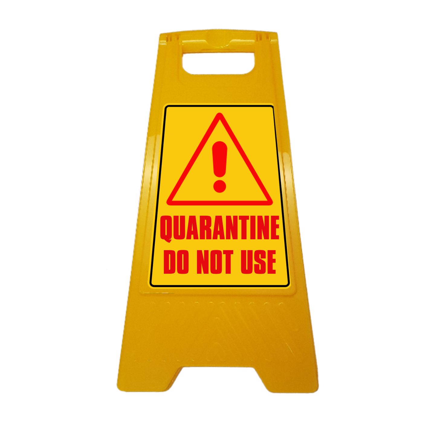 New CUSTOM Your Text Here A-Frame Floor Stand