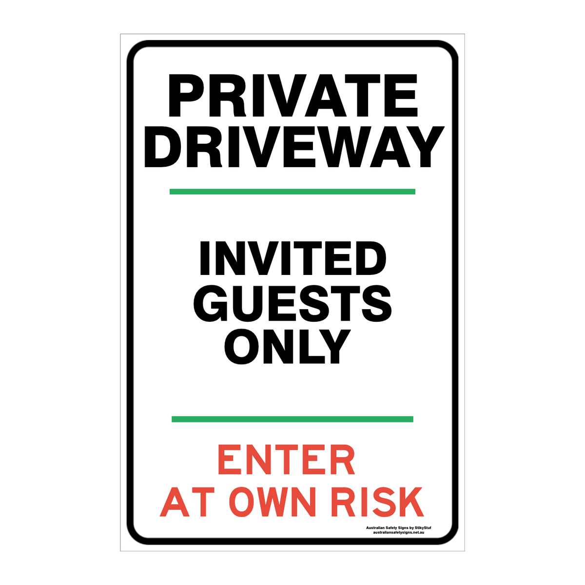 CUSTOM PARKING SIGN