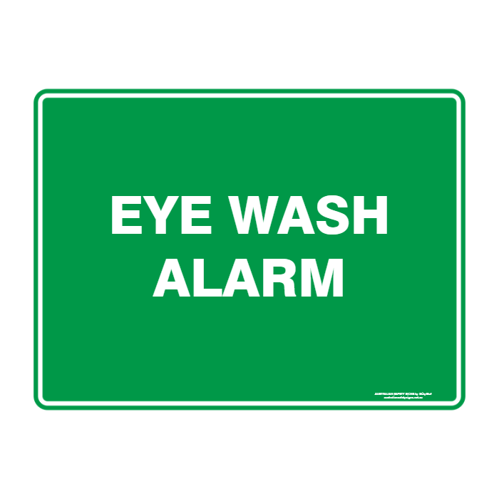 Custom Text Emergency Sign