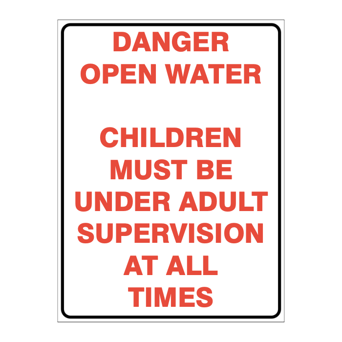 Custom Text Sign Portrait