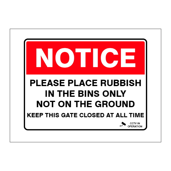 Custom general sign