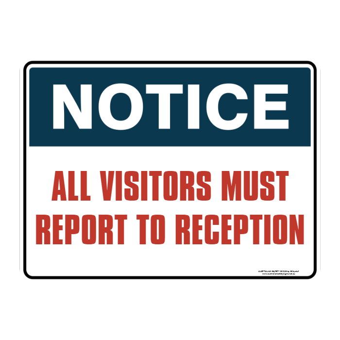 NOTICE CUSTOM TEXT SIGN