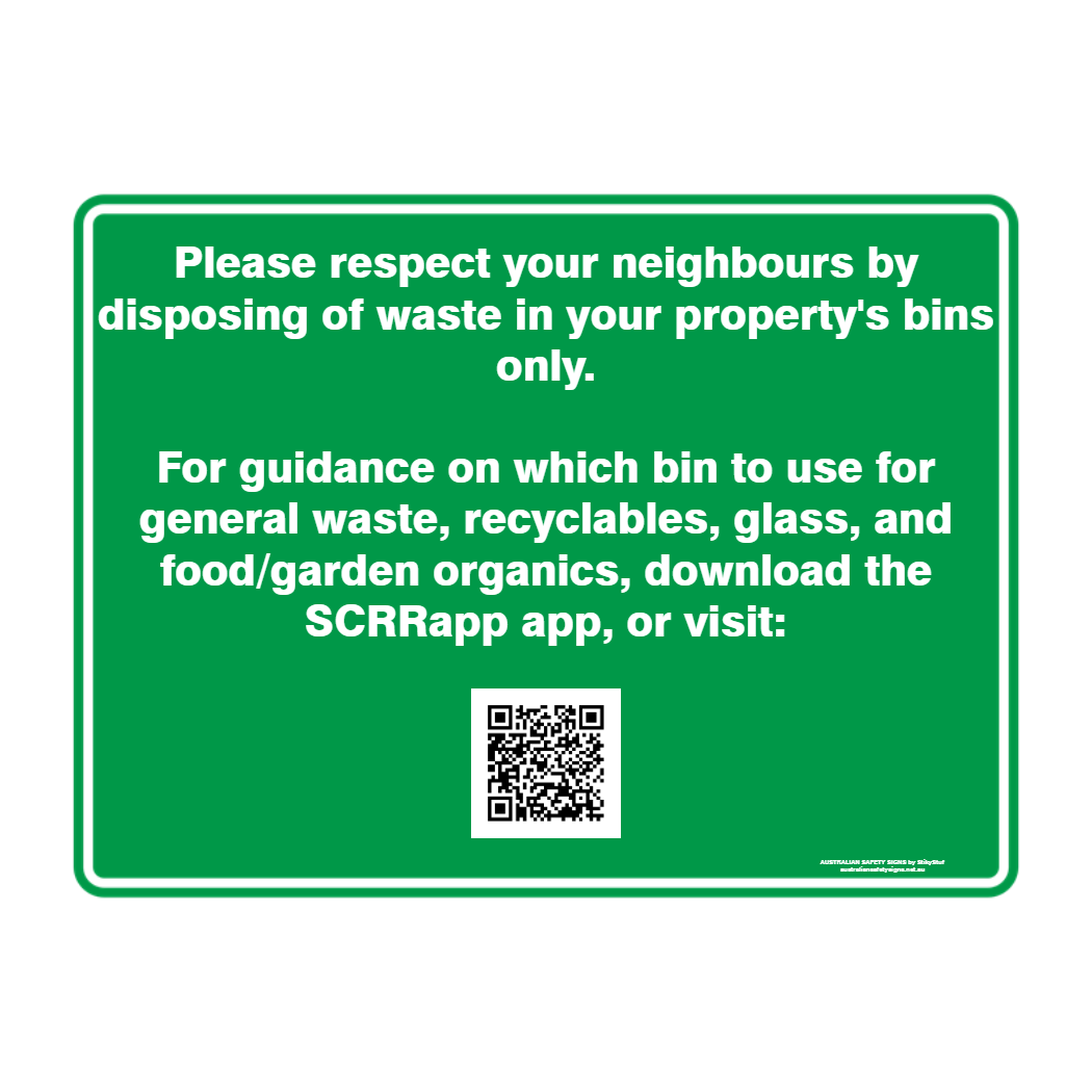 Custom Text Emergency Sign