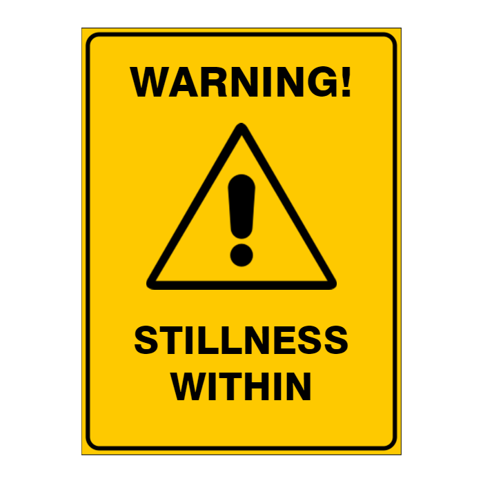 Warning Custom Text Sign