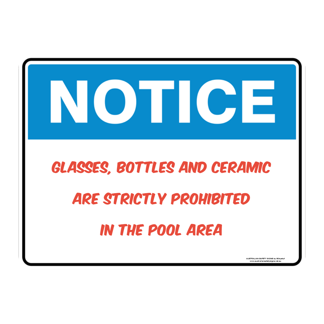 NOTICE CUSTOM TEXT SIGN