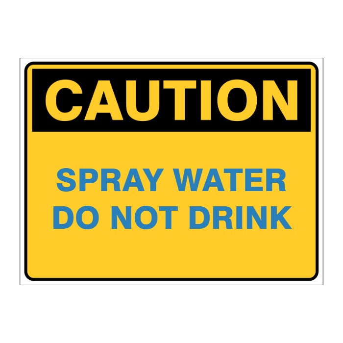 Custom Text Caution Sign