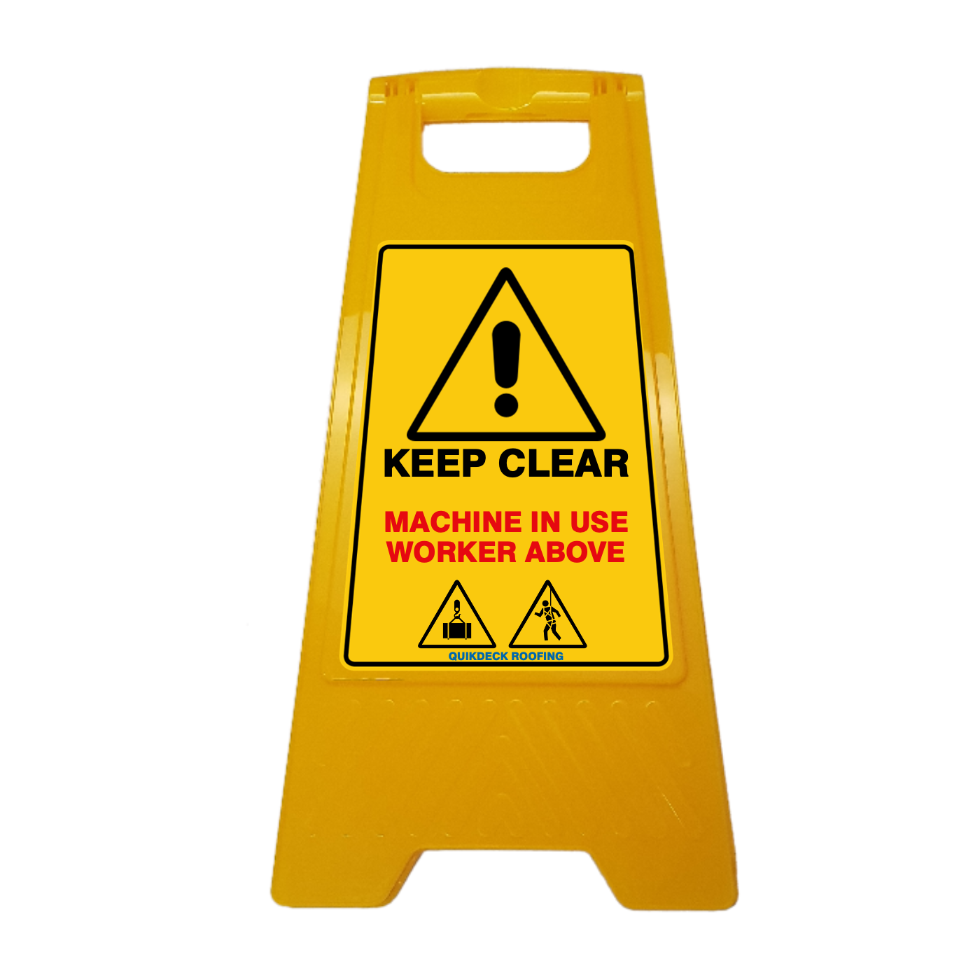 New CUSTOM Your Text Here A-Frame Floor Stand