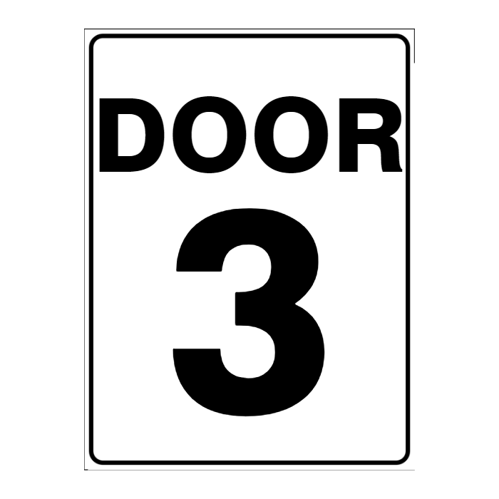Custom Text Sign Portrait