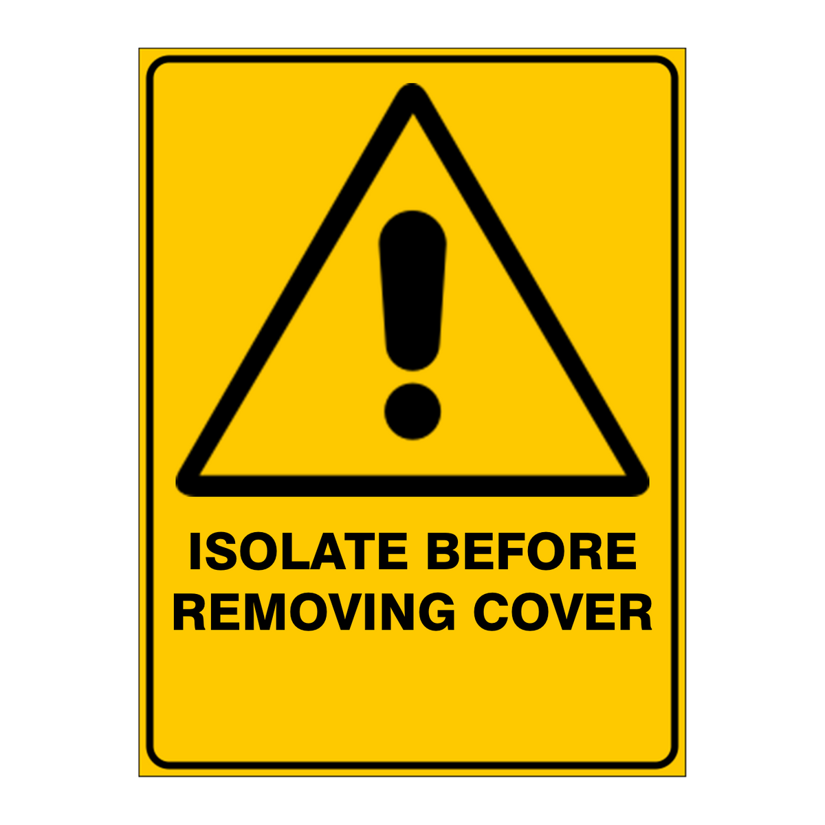 Warning Custom Text Sign