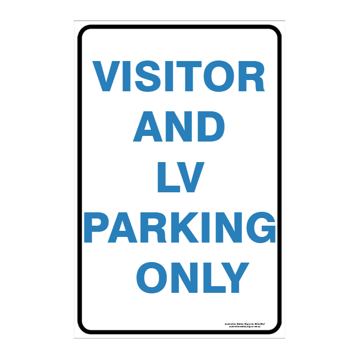 CUSTOM PARKING SIGN