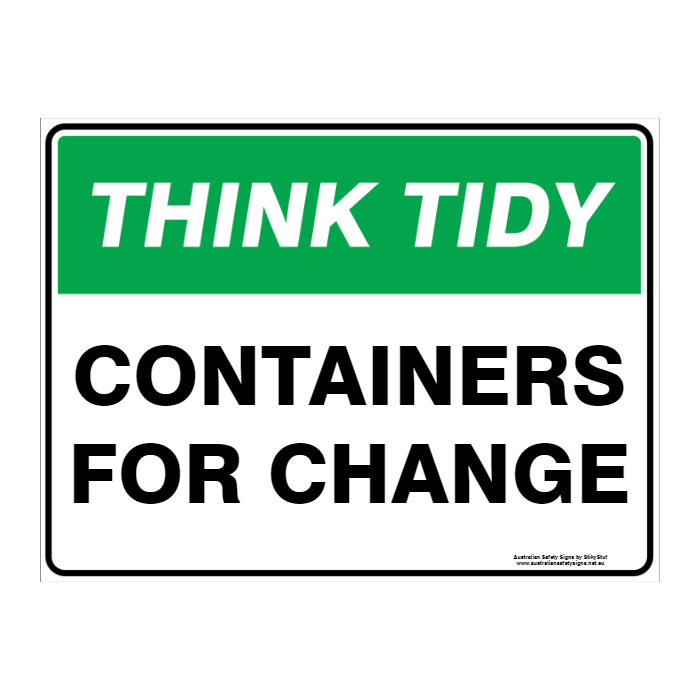 Custom Text Housekeeping Sign
