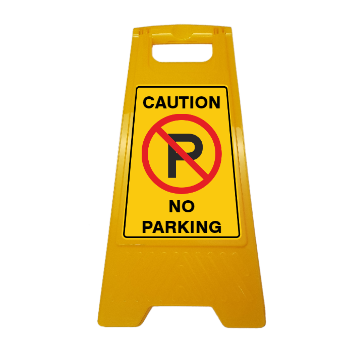 New CUSTOM Your Text Here A-Frame Floor Stand