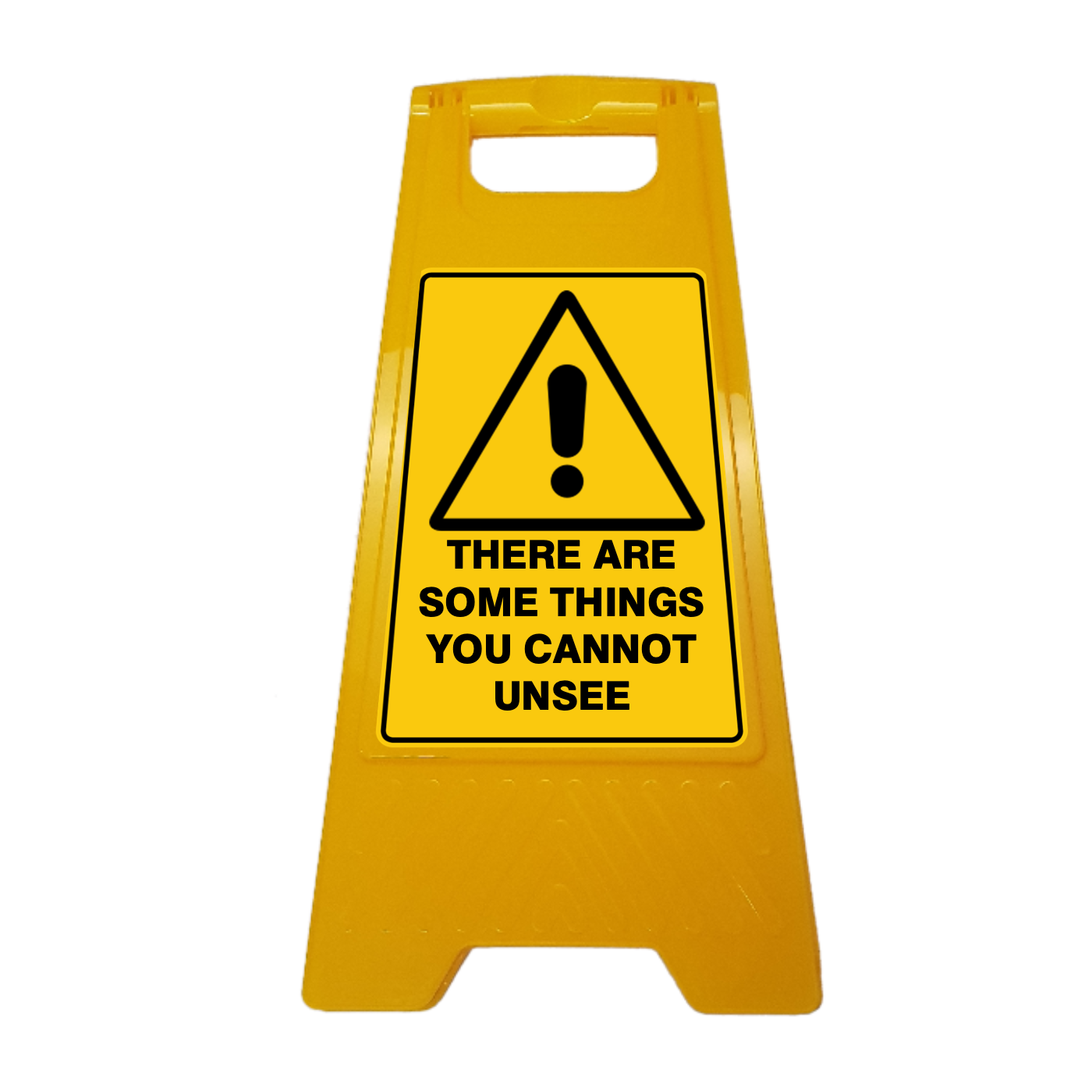 New CUSTOM Your Text Here A-Frame Floor Stand
