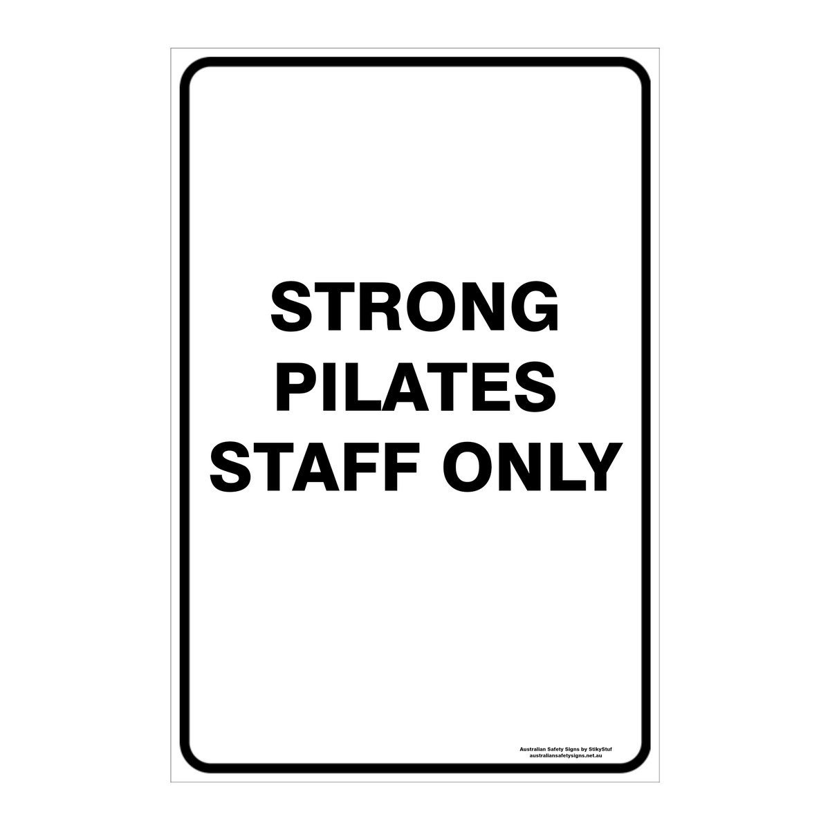 CUSTOM PARKING SIGN