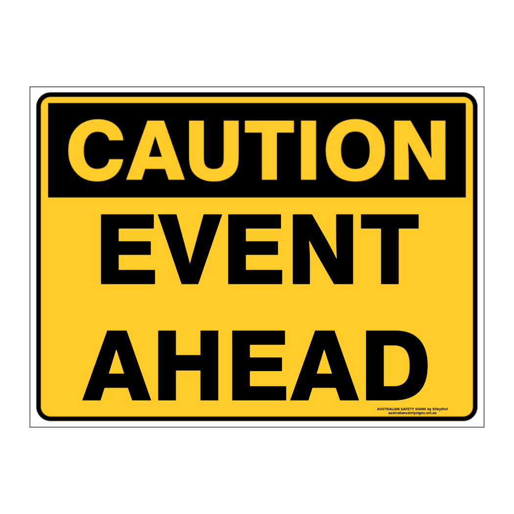 Custom Text Caution Sign