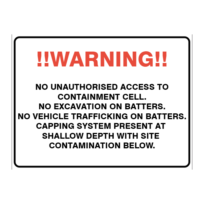 Custom general sign