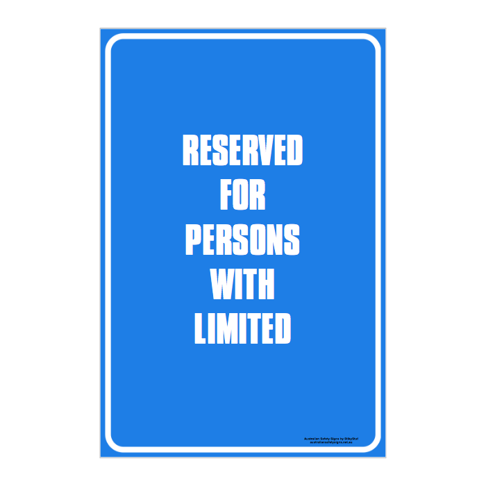 CUSTOM PARKING SIGN