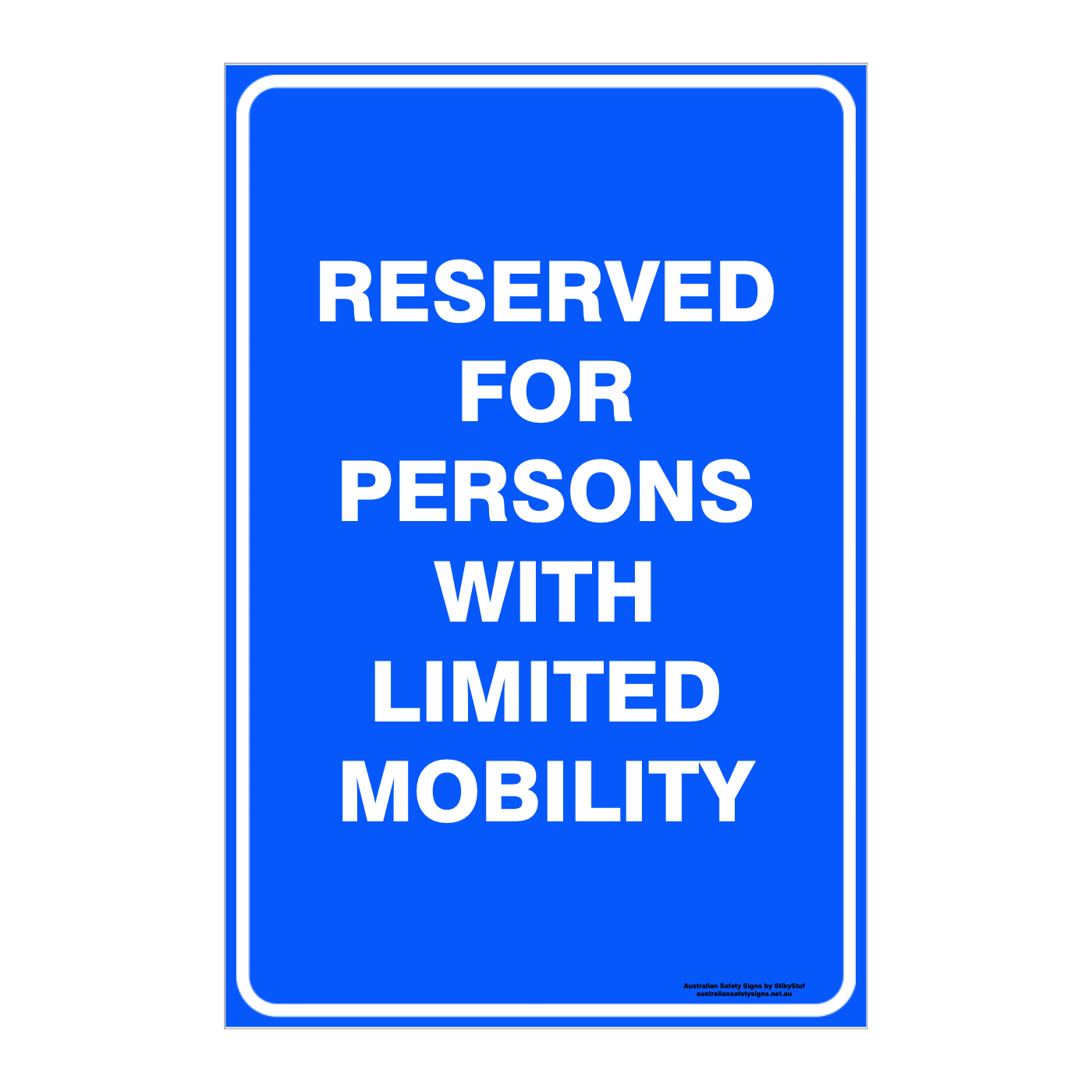 CUSTOM PARKING SIGN