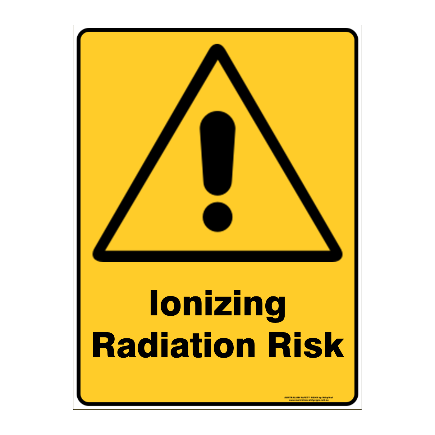 Warning Custom Text Sign