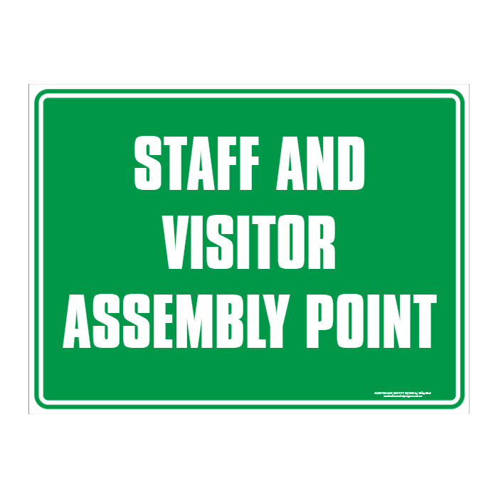 Custom Text Emergency Sign