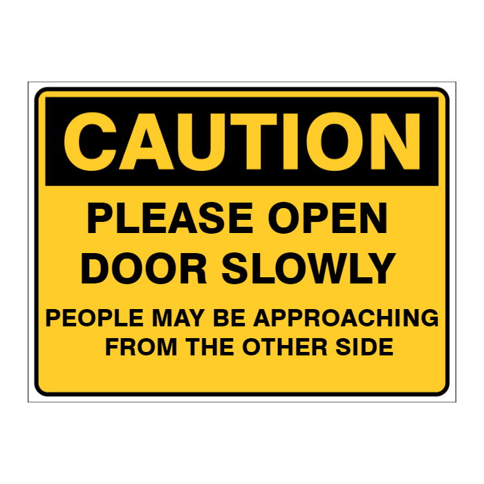 Custom Text Caution Sign