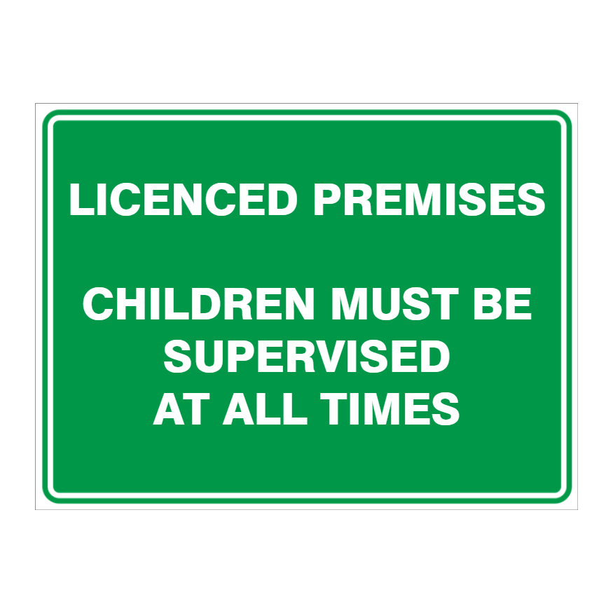 Custom Text Emergency Sign