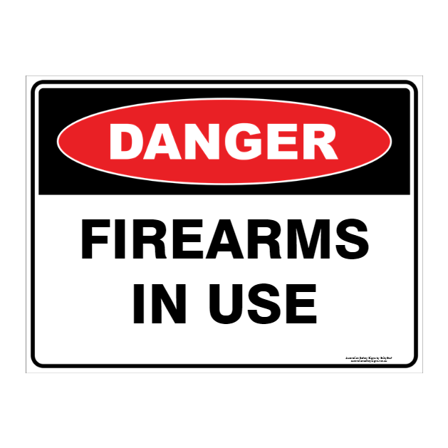 Danger Custom Text Sign