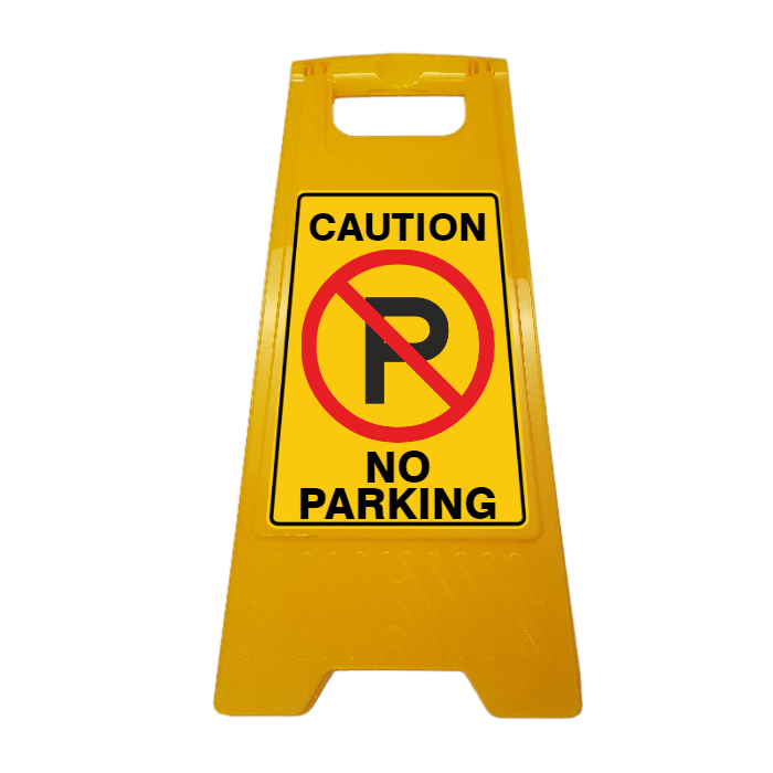 New CUSTOM Your Text Here A-Frame Floor Stand