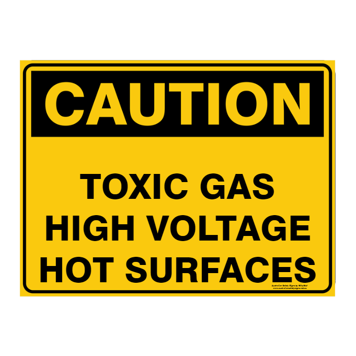 Custom Text Caution Sign