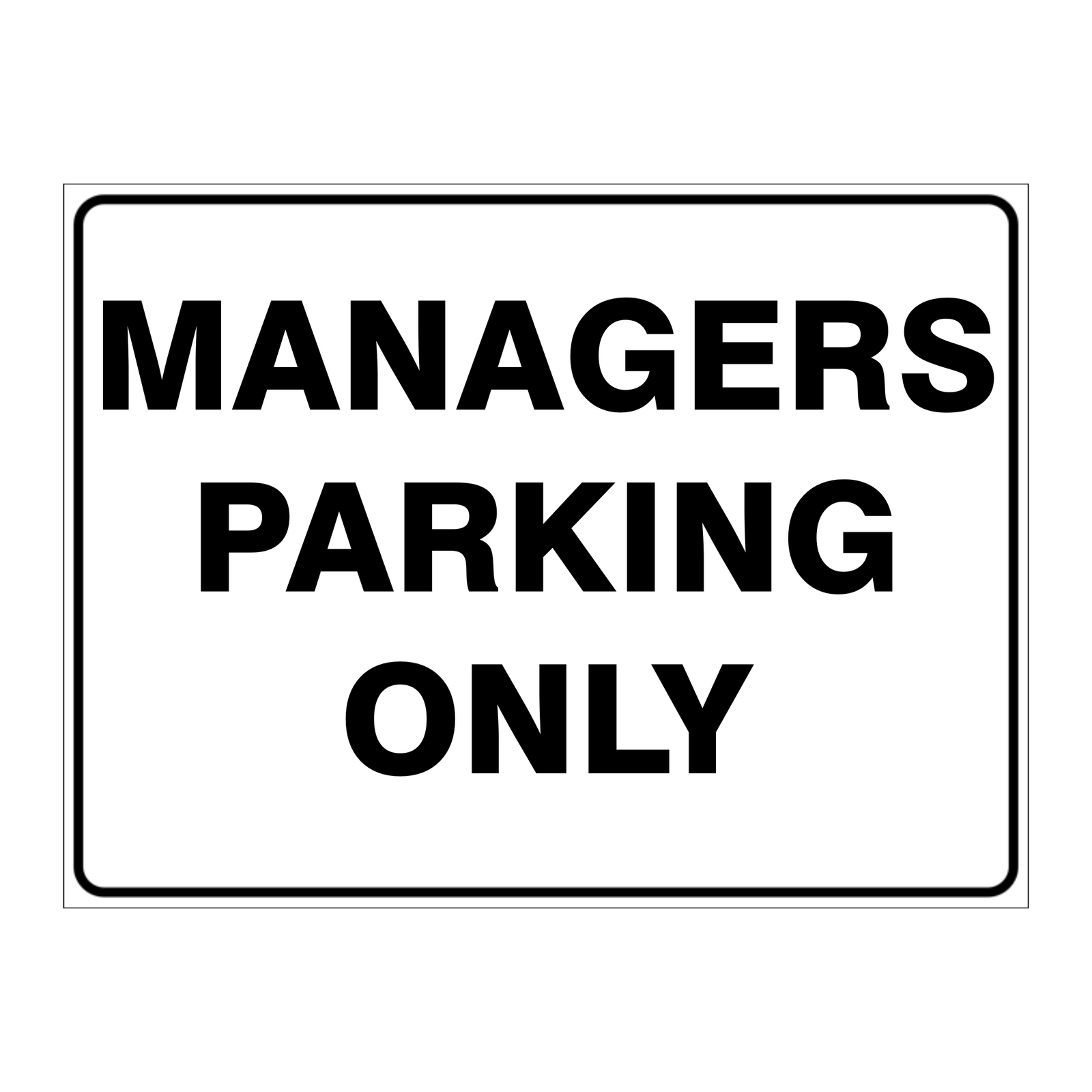 Custom general sign