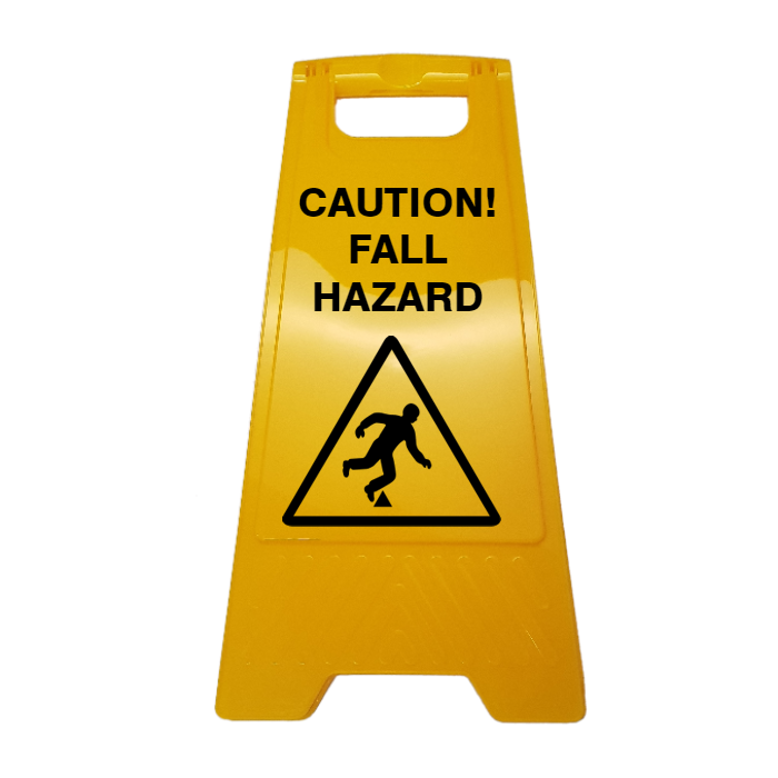 New CUSTOM Your Text Here A-Frame Floor Stand