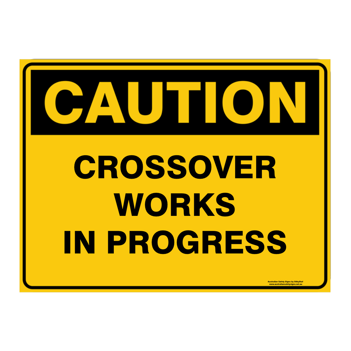 Custom Text Caution Sign
