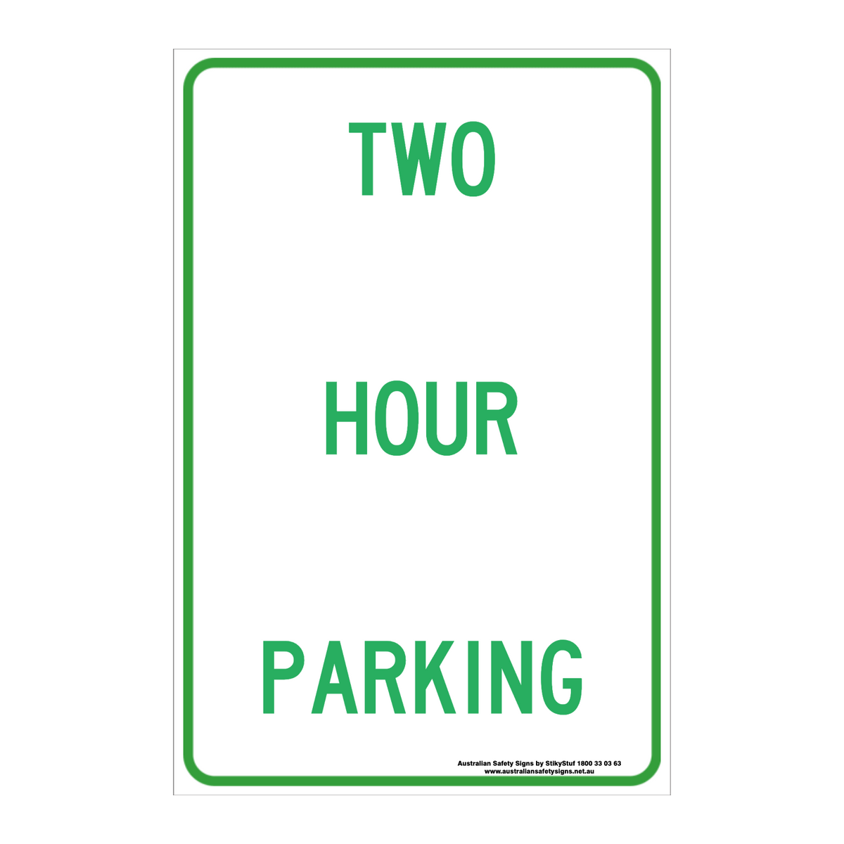 CUSTOM PARKING SIGN