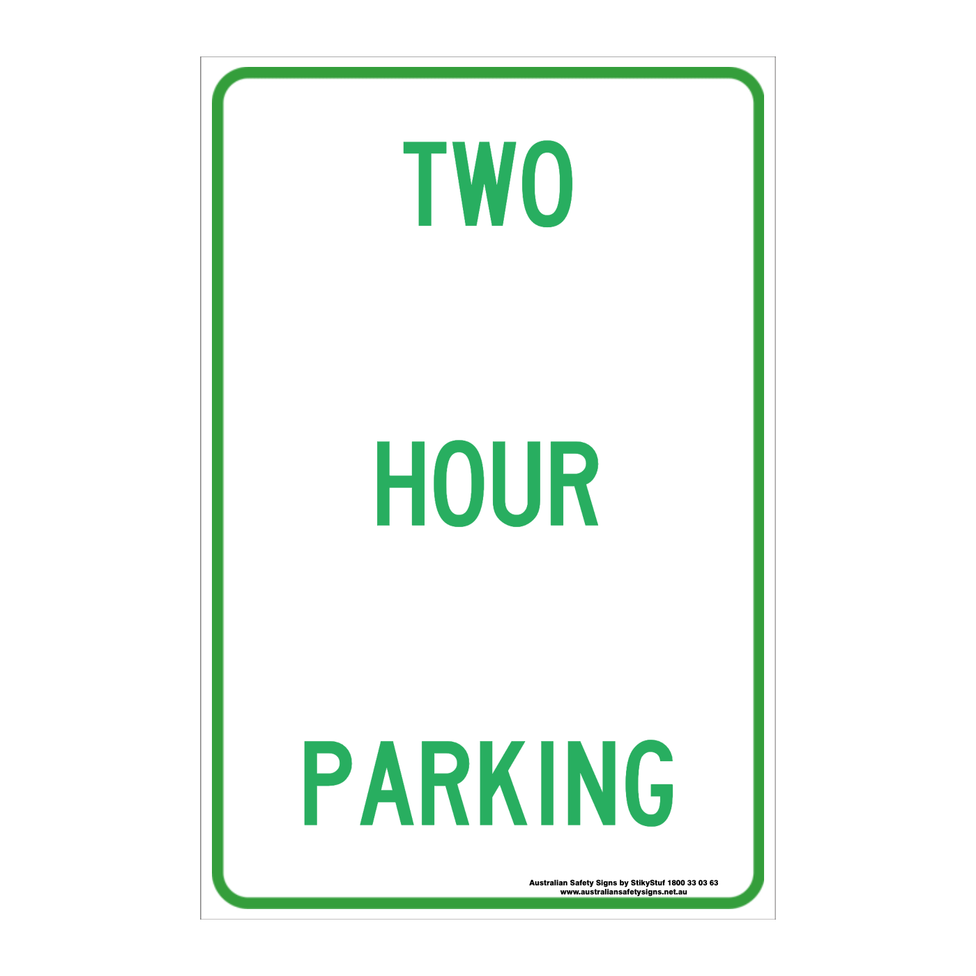 CUSTOM PARKING SIGN