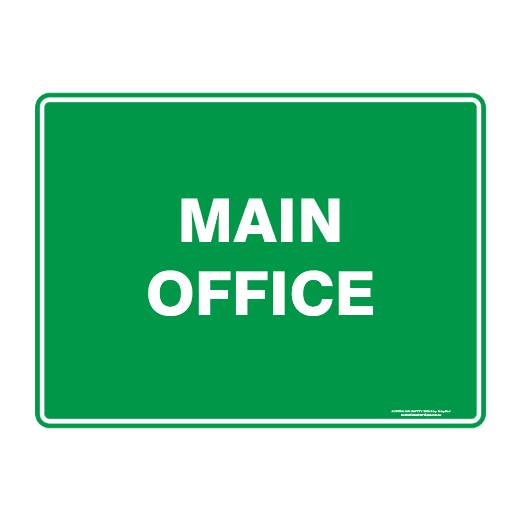Custom Text Emergency Sign