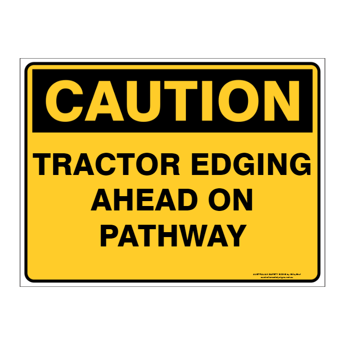 Custom Text Caution Sign