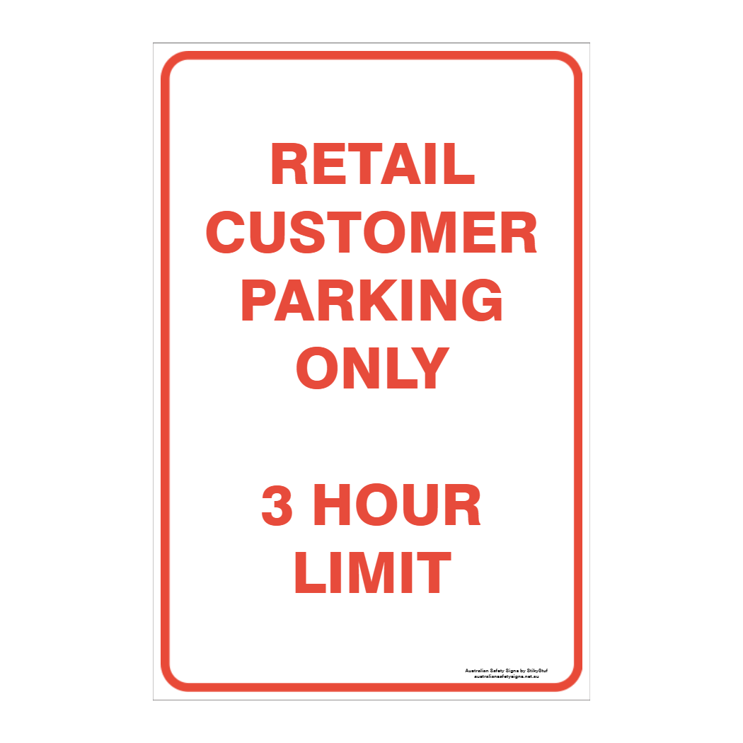CUSTOM PARKING SIGN